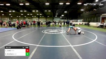 6-8F lbs Rr Rnd 1 - Lucas Judd, MarcAurele Wrestling Club vs Evan Brothers, Hamma Shack