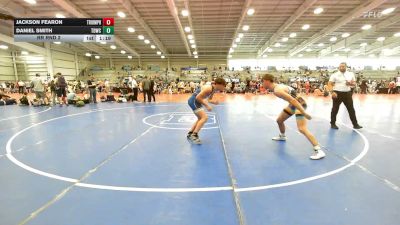 152 lbs Rr Rnd 2 - Jackson Fearon, Triumph Blue - HSB vs Daniel Smith, TDWC Maniacs Grey - HSB