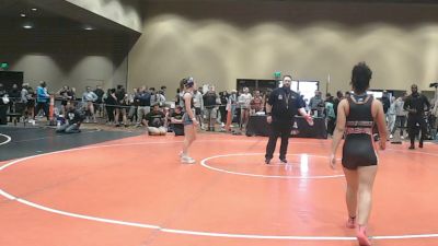 110 lbs Champ. Rd Of 16 - Ahilyn Carolina Estevez Neder, Beat The Streets Philadelphia vs Julia Duro, Hammer Wrestling Club