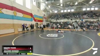 170 lbs Quarterfinal - Drayden Johnson, Thunder Basin High School vs Draven Young, Central