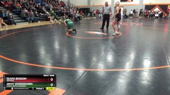 G-26 lbs Round 1 - Olivia Bossom, Waukon vs Onyx VanderHorn, Cedar Rapids Kennedy