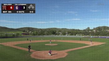 Replay: Redlands vs Cal Lutheran - DH | Apr 5 @ 3 PM