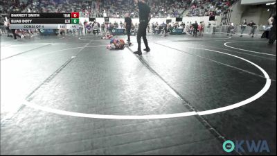 49 lbs Consi Of 4 - Barrett Smith, Team Tulsa Wrestling Club vs Elias Doty, Lexington Wrestling Club