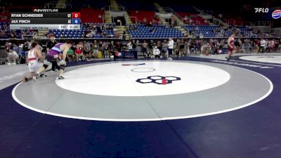 215 lbs Cons. Rd Of 64 - Ryan Schneider, CT vs Jax Finch, AZ