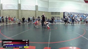 93 lbs Round 1 - Logan Raef, IN vs Colton Letts, MI