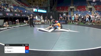 160 lbs Rnd Of 16 - Aaron Stewart, Illinois vs Cy Fowler, Tennessee