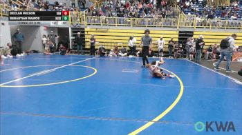 46 lbs Consi Of 8 #2 - Declan Wilson, Raw Wrestling Club vs Sebastian Ramos, Huskey Wrestling Club