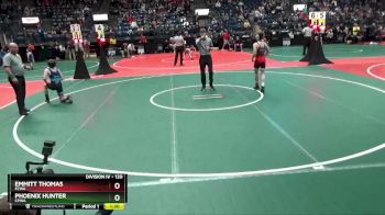 120 lbs Semifinal - Phoenix Hunter, CPWA vs Emmitt Thomas, FCWA