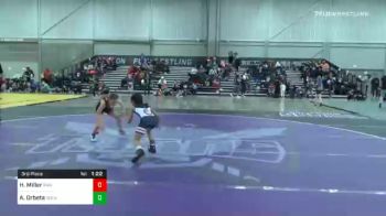 65 lbs 3rd Place - Harley Miller, Raw vs Allison Orbeta, Socal Grappling Club