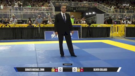 Donato Michael Zinni vs Oliver Collado 2025 Pan Kids Jiu-Jitsu IBJJF Championship