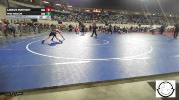 72 lbs Consi Of 4 - Lawson Mortimer, Carl Albert vs Wes Wilson, Sand Springs Jr High