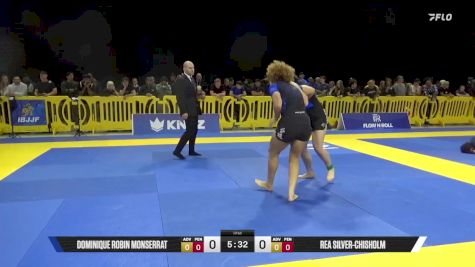 Rea Silver-Chisholm vs Dominique Robin Monserrat 2025 Pan IBJJF Jiu-Jitsu No-Gi Championship