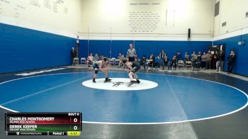 125 lbs Cons. Round 3 - Charles Montgomery, Palmer High School vs Derek Keefer, Colony High School