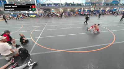 80 lbs Cons. Semi - Ian Weber, BAM TC vs Carter Haigh, Unattached
