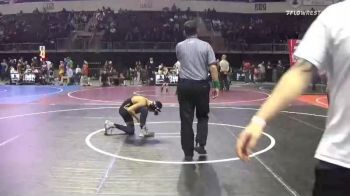 95 lbs Quarterfinal - Elijah Sierra, New Mexico Beast vs Tatum Garcia, New Mexico Bad Boyz