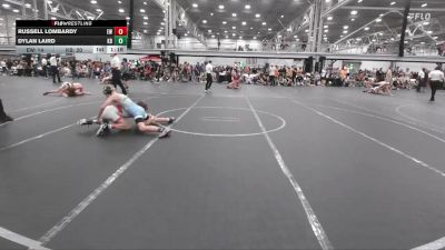 105 lbs Round 1 (10 Team) - Russell Lombardy, Edge Wrestling vs Dylan Laird, Kraken Black