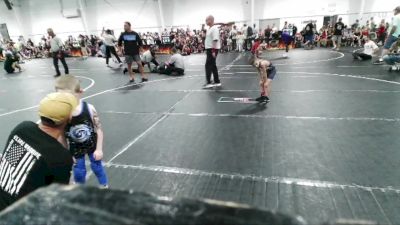 40 lbs Round 2 (6 Team) - Adam Wall, Storm Wrestling Center vs Chandler Pounds, Slate Wrestling Academy