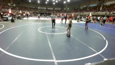 90 lbs 2nd Place - Caleb Wilson, Brighton WC vs Hunter Shawcroft, Pueblo County WC