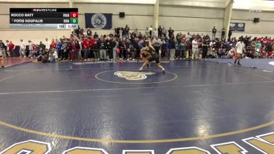 126 lbs Champ. Round 1 - Fotis Koufalis, Iona Prep vs Rocco Batt, St. Francis