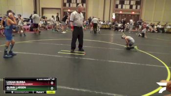 65 lbs Cons. Round 3 - Logan Burba, Superior Wrestling Academy vs Quinn Larsen, Yale Street