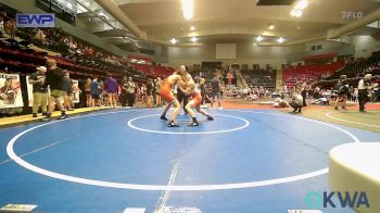 132 lbs 3rd Place - Shane Hall, Skiatook Youth Wrestling vs Ryder Dittman, Sperry Wrestling Club