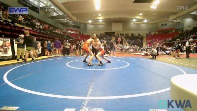 132 lbs 3rd Place - Shane Hall, Skiatook Youth Wrestling vs Ryder Dittman, Sperry Wrestling Club