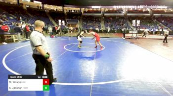 182 lbs Round Of 32 - Matt Wilson, Manchester Memorial vs Aidan Jackson, Northeast/Fenwick