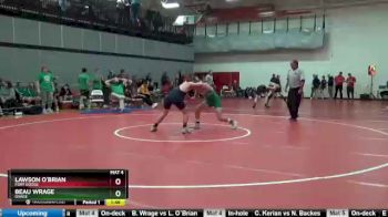 Round 2 - Beau Wrage, Osage vs Lawson O`Brian, Fort Dodge