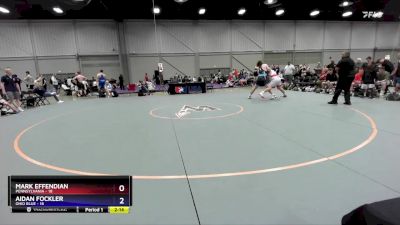 285 lbs Round 3 (8 Team) - Mark Effendian, Pennsylvania vs Aidan Fockler, Ohio Blue