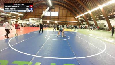 170A lbs 5th Place - Nikolai Tarassov, Estonia vs Jacob Kidder, Awa/huhs