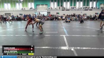 126 lbs Round 1 (4 Team) - Emilio Santana, Icon Wrestling Club vs Dario Duane, Alpha Dogz Elite Silver