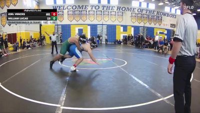 285 lbs Quarterfinals (8 Team) - Joel Vences, Anclote vs William Lucas, St. John Neumann
