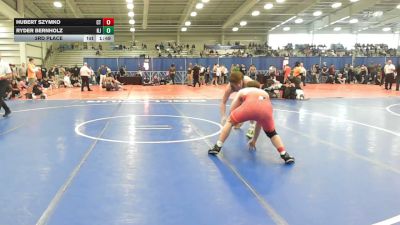 170 lbs 3rd Place - Hubert Szymko, CT vs Ryder Bernholz, NJ