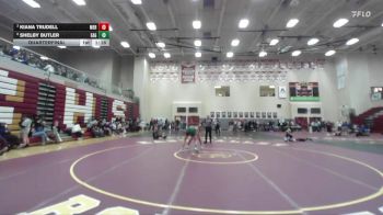 130 lbs Quarterfinal - Kiana Trudell, Meridian vs Shelby Butler, Eagle