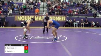 152 lbs Quarterfinal - Bryan Contreras, Liberty HS vs Christopher Roybal, Mt St Joseph