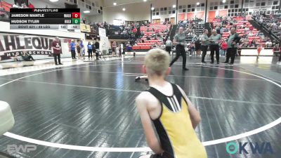 49 lbs Consi Of 4 - Jameson Mantle, Wagoner Takedown Club vs Hudson Tyler, Hulbert