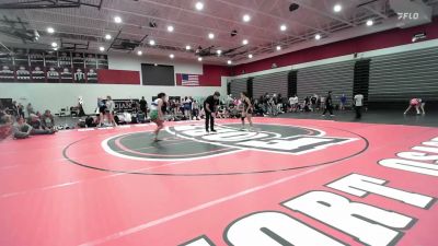 115 lbs Round 3 (12 Team) - Natalie Nammavaly, Cradletown Wrestling Academy vs Elissa Cruz, Daughters Of Zion