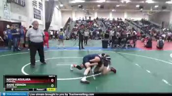 111 lbs Cons. Round 5 - Nayomi Aguilara, Etiwanda vs Sadie Vernon, Santa Rosa