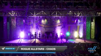 Rogue Allstars - Chaos [2023 L3 Junior - D2 - Small DAY 1] 2023 Mardi Gras Grand Nationals