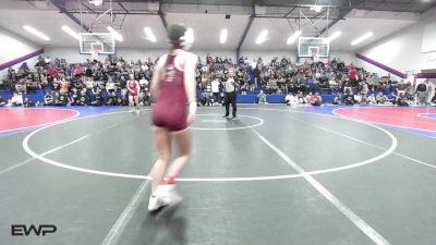 115 lbs Quarterfinal - Cailynn Casey, Jenks vs Addisyn Bunch, Owasso Girls HS