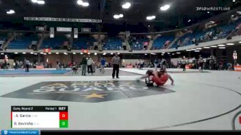 195 lbs Cons. Round 2 - Anthony Garcia, Curie vs Brandon Bavirsha, Lincolnway West