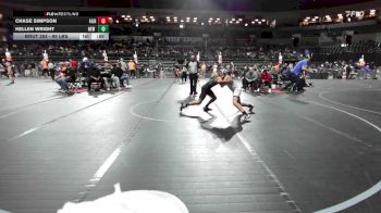 95 lbs Round Of 16 - Chase Simpson, Fair Lawn vs Kellen Wright, New Milford