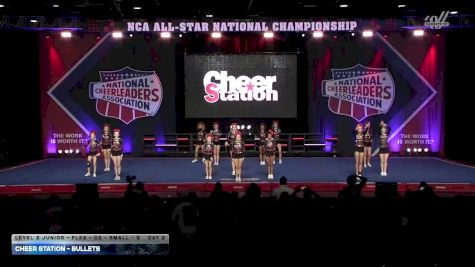 Cheer Station - Bullets [2026 L2 Junior - Flex - D2 - Small - B Day 2] 2026 NCA All-Star National Championship