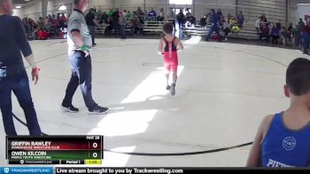 30 lbs Round 4 - Owen Kilcoin, Pierce Youth Wrestling vs Griffin Rawley, Powerhouse Wrestling Club