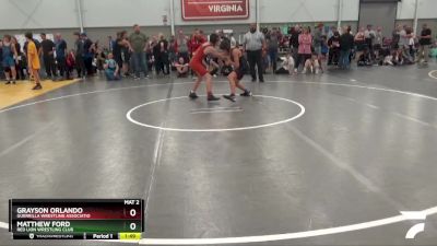 119 lbs Champ. Round 2 - Grayson Orlando, Guerrilla Wrestling Associatio vs Matthew Ford, Red Lion Wrestling Club