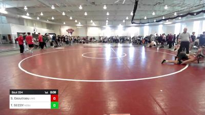 165 lbs Consi Of 4 - Sam Geautraeu, Maryland vs Tyler SECOY, North Dakota State