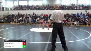 138 lbs Semifinal - Stoudamire Campbell, Columbia vs Grady Stichler, Northern Lebanon