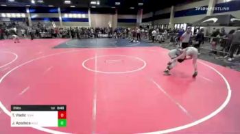 95 lbs Consi Of 16 #2 - Tristan Vladic, Team Montana vs Joshua Apodaca, Aces WC