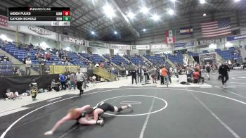 150 lbs Consi Of 8 #2 - Aiden Fulks, Adams City WC vs Caycen Scholz, Bennett WC