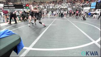 125 lbs Rr Rnd 3 - Keely Woods, Murray County Takedown Club vs Dagny Haskins, Shelton Wrestling Academy